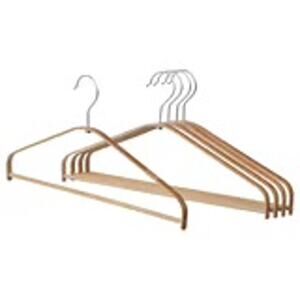 IKEA HÖSVANS Bamboo Hangers 5-Pack: Eco-Conscious and Stylish